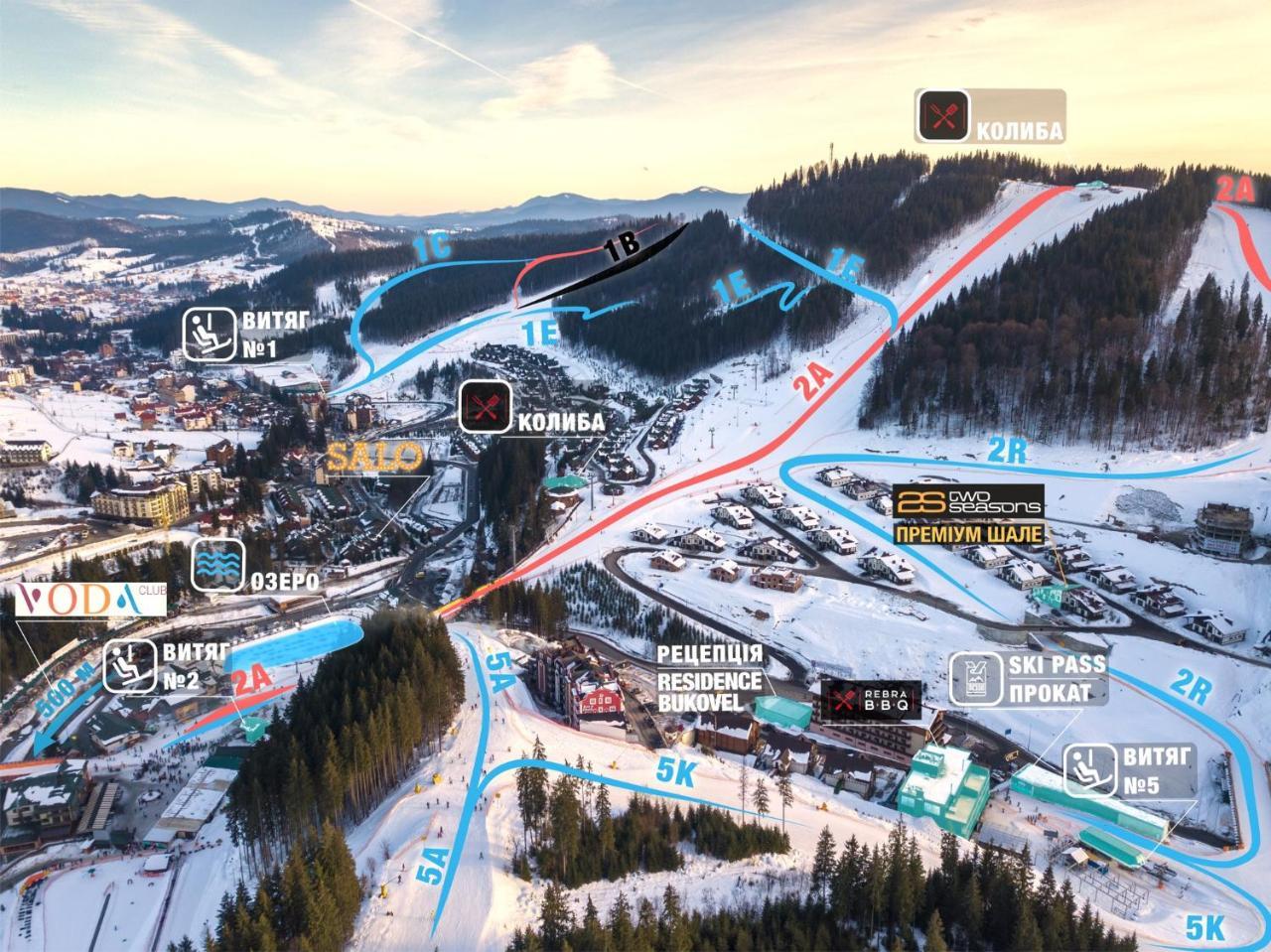 Chalet Twoseasons Bukovel Dış mekan fotoğraf